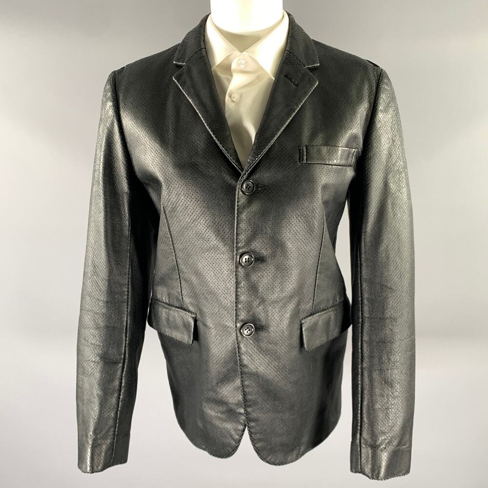 COMME des GARCONS Size S Black Nylon / Polyurethane Jacket